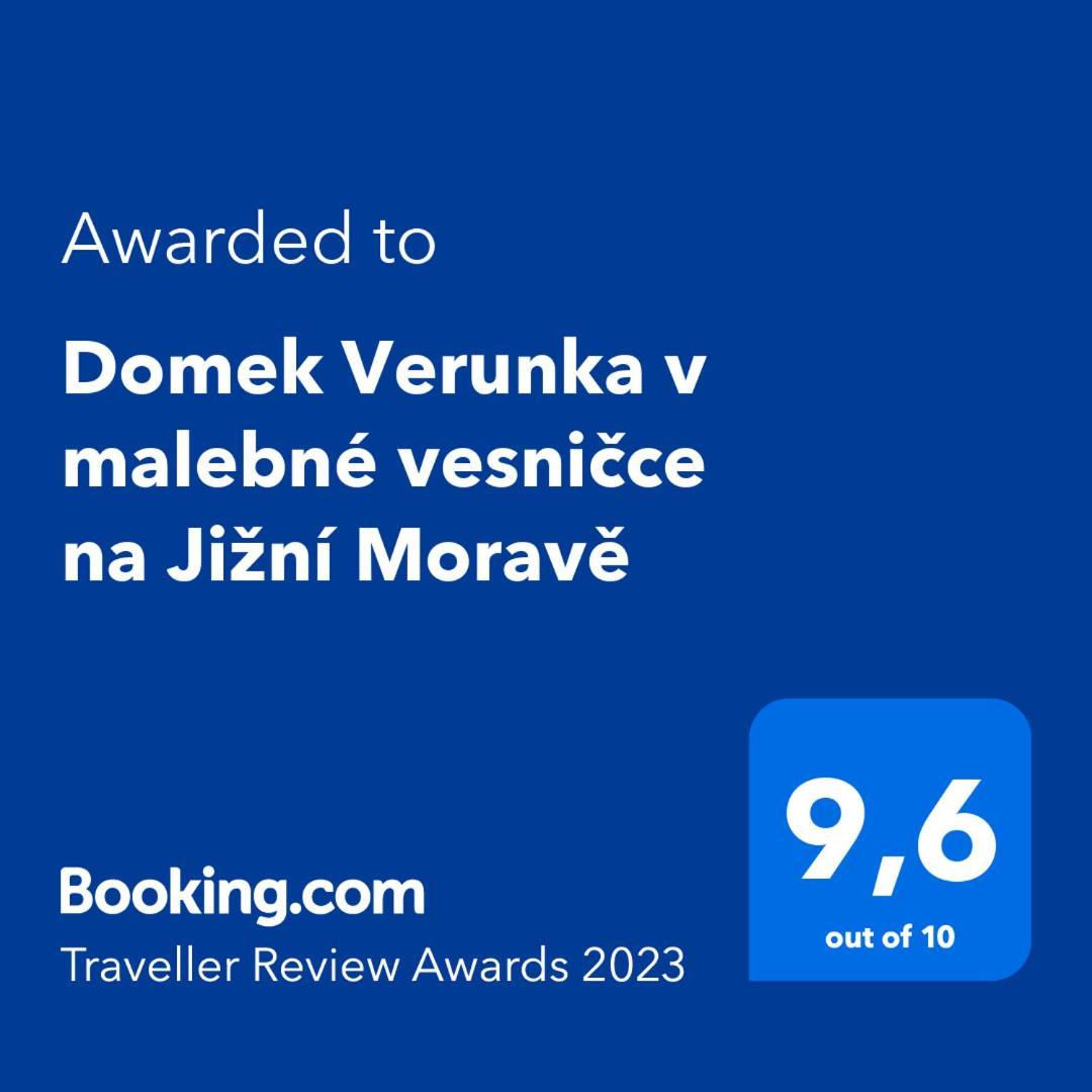 Domek Verunka V Malebne Vesnicce Na Jizni Morave Svatoborice Eksteriør bilde