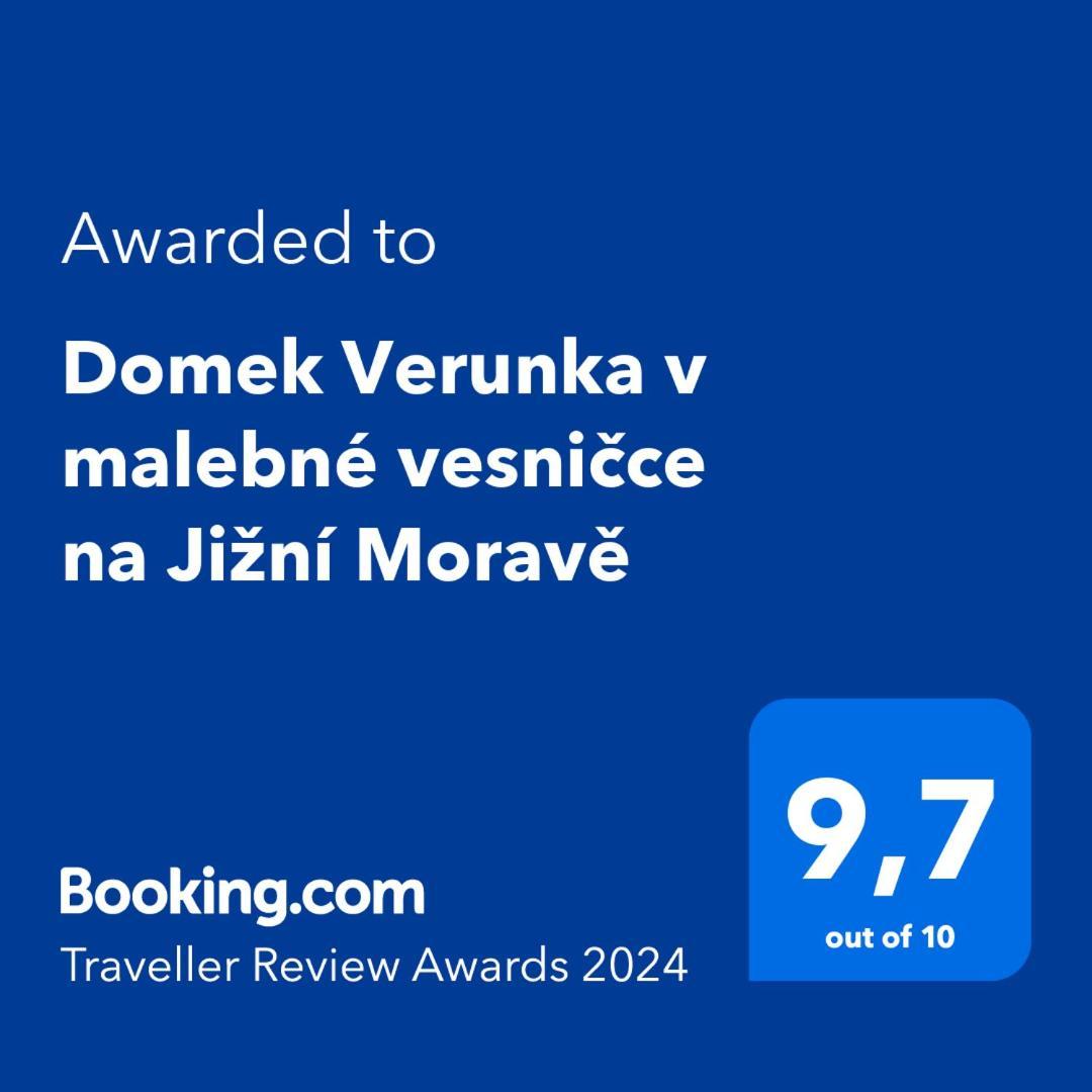 Domek Verunka V Malebne Vesnicce Na Jizni Morave Svatoborice Eksteriør bilde